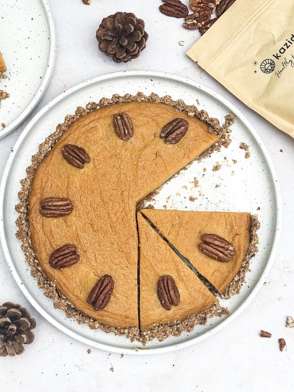 Tarte d'automne à la citrouille et aux épices